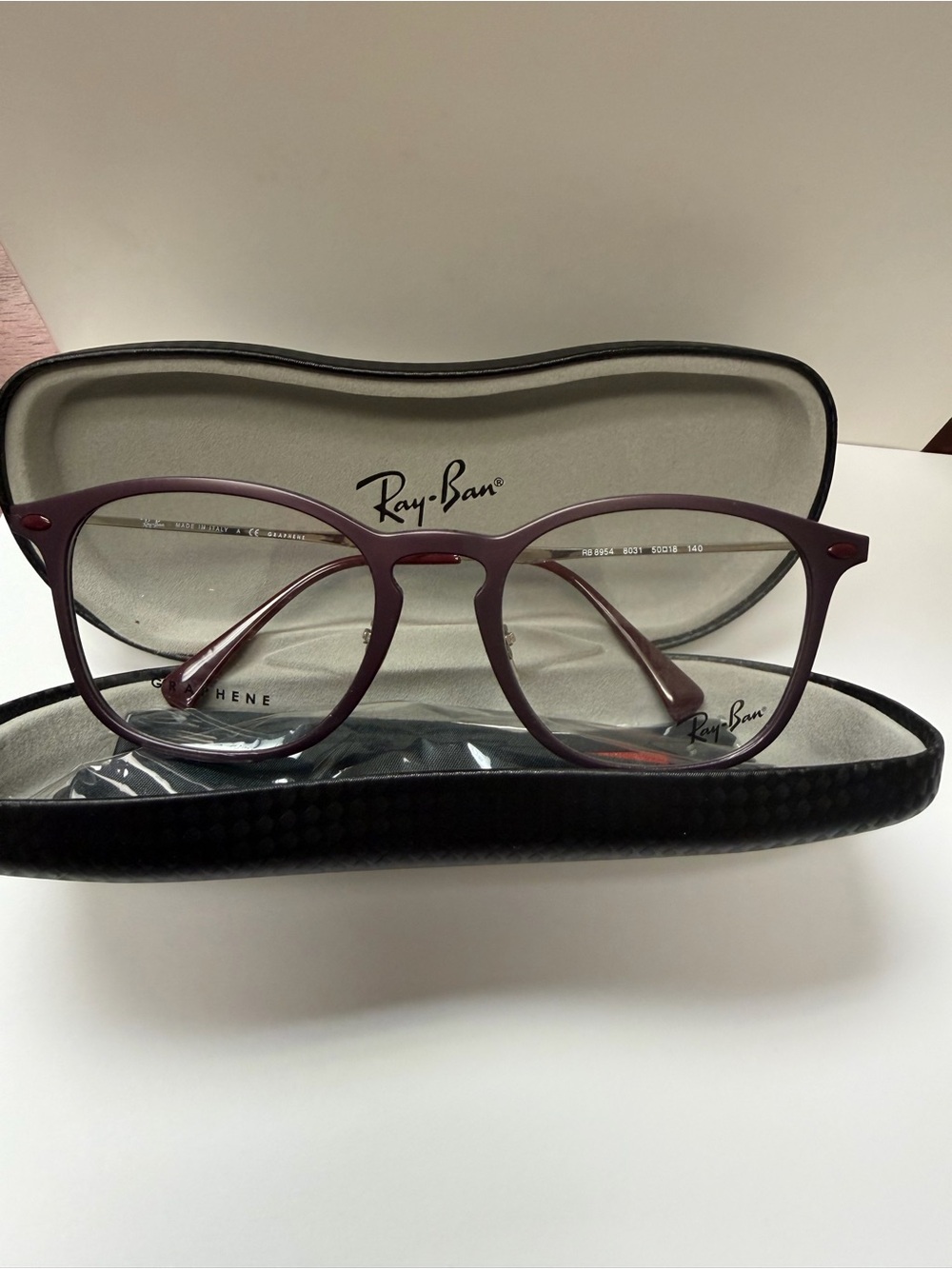 Ray-Ban Women's Purple Round Optical Frames
